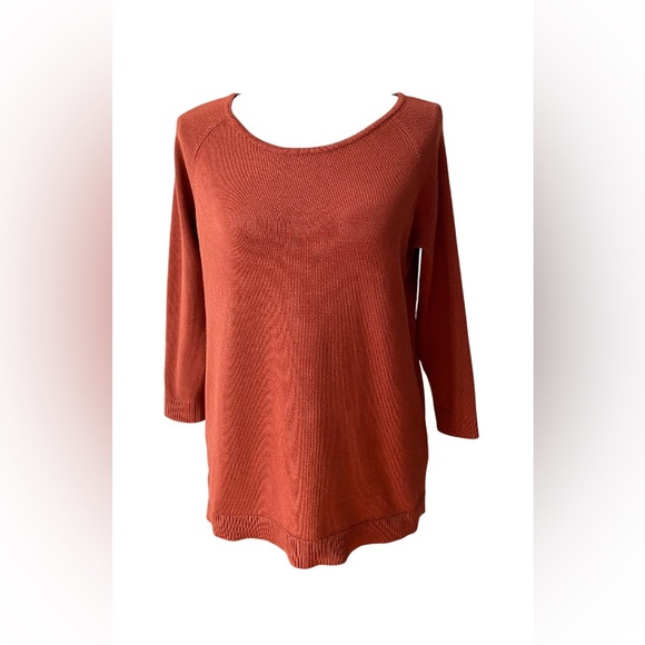 Zac & Rachel Rust Crew Neck Sweater - Picture 13 of 17